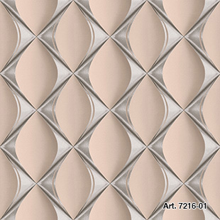 behang zilver en roze